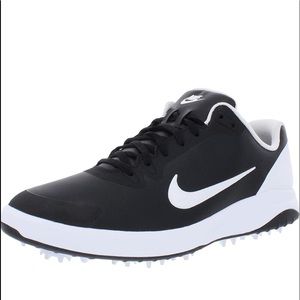 NWT Nike Infinity G Men's Waterproof Spiked Golf Shoes Black Size 9W